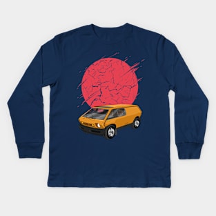 Brubaker Box Minivan Kids Long Sleeve T-Shirt